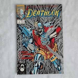 DEATHLOK #1 Marvel Comic Book (Vol 2, 1991) 1st Solo Issue Michael Collins VG/G